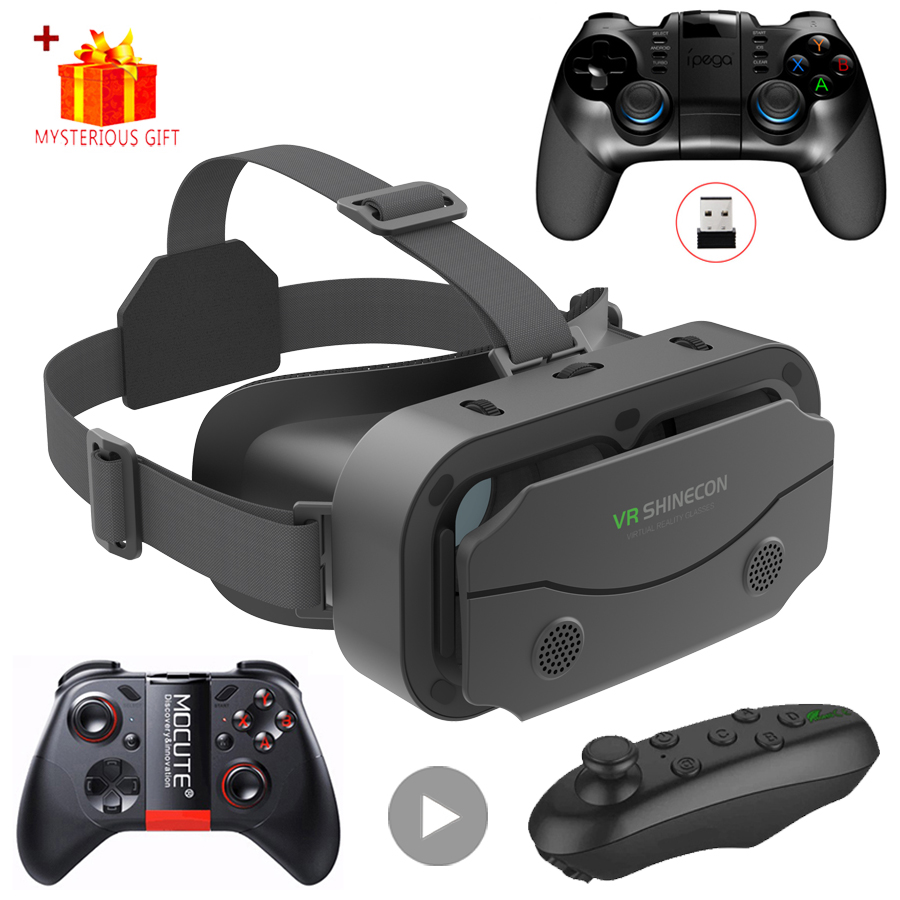 Virtual Gaming Accessories - 3D Virtual Reality VR-bril Headset-apparaten Helmlenzen