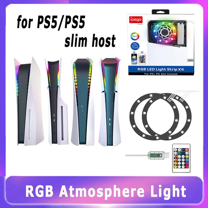 Gaming Accessories App - RGB LED-licht voor PS5/PS5 slim console,
