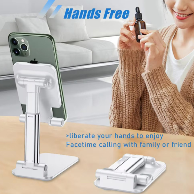 Desk Corner Mat - Opvouwbare Telefoonstandaard Verstelbare Hoek En Hoogte