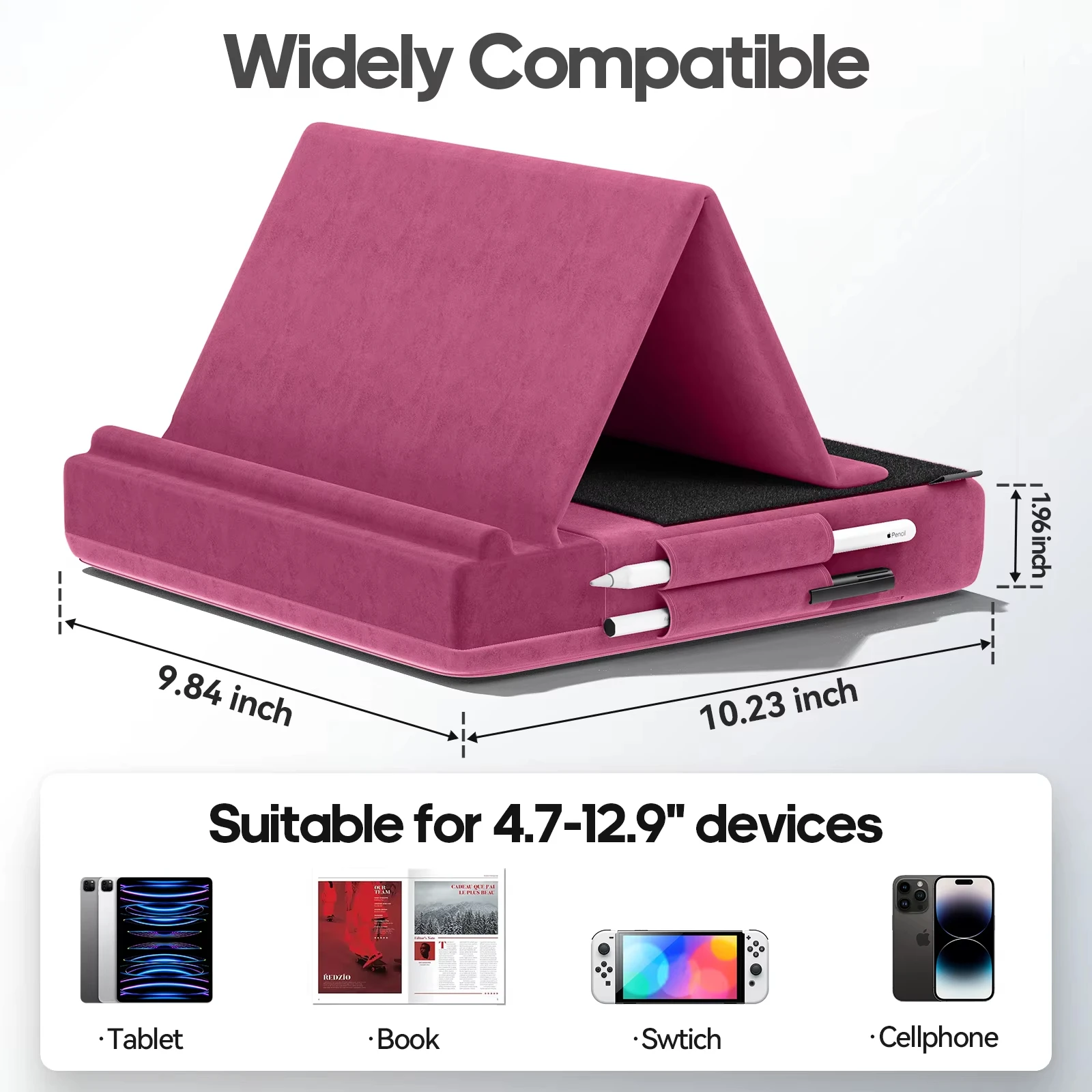 Verbeterde tabletkussensstanda - Desk Corner Mat recensie en prijs