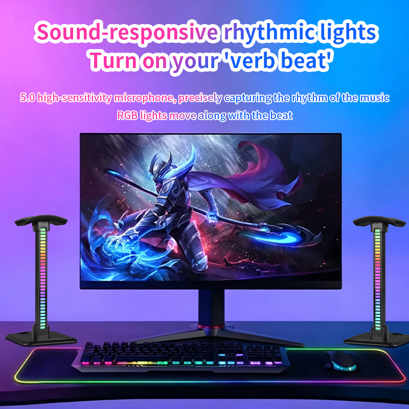Headsetstandaard met muziek-sy - Headset Stand Rgb recensie en prijs
