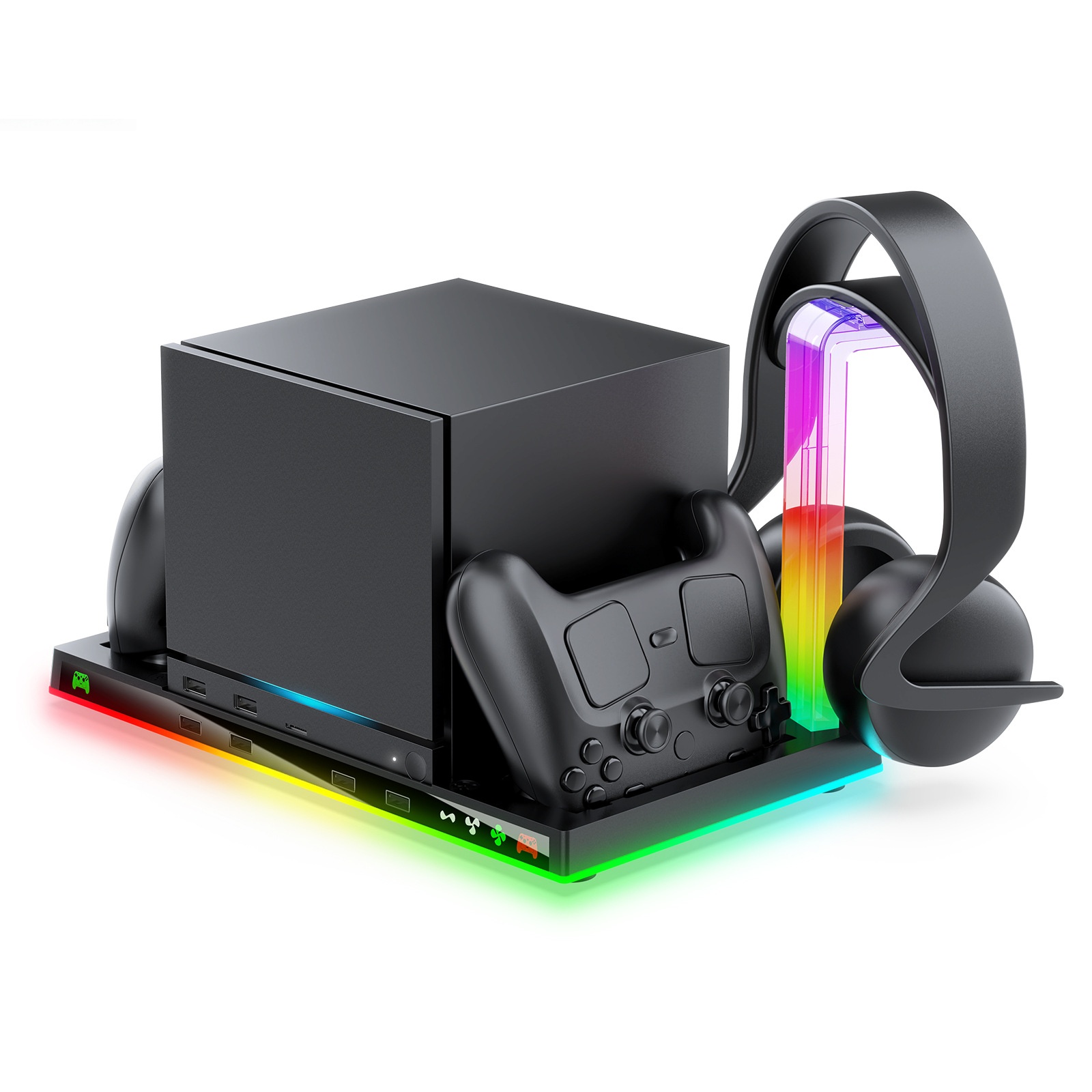 Veelzijdige dock voor Steam-ap - Headset Stand Rgb recensie en prijs