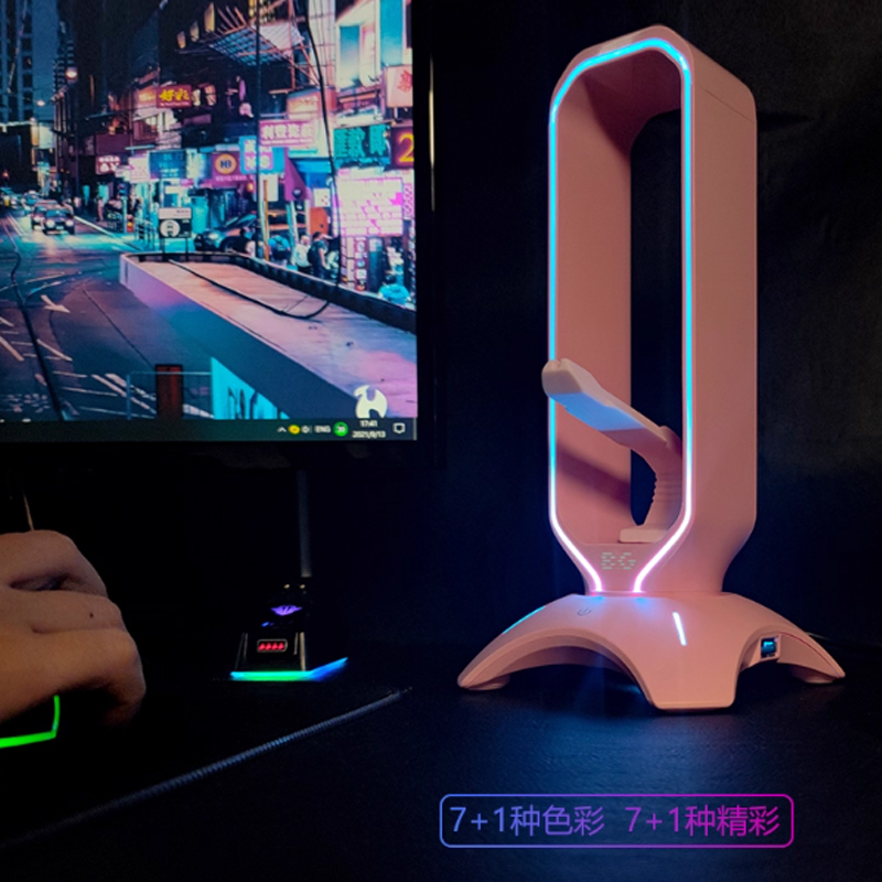 RGB-headsetstandaard met muis  - Headset Stand Rgb recensie en prijs