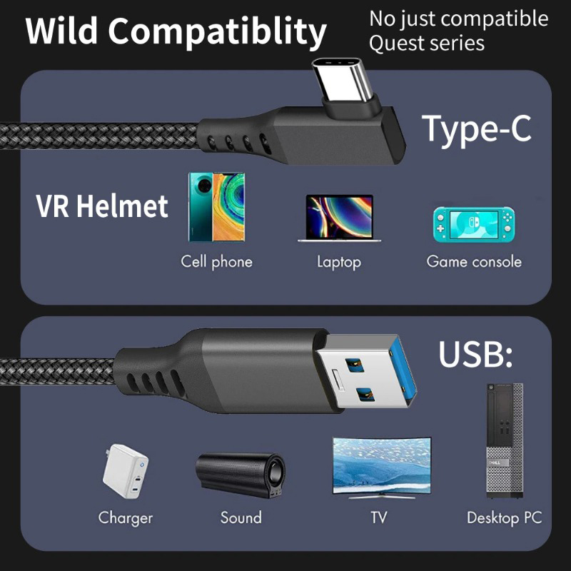 Virtual Reality VR-brilkabel U - Virtual Gaming Accessories recensie en prijs