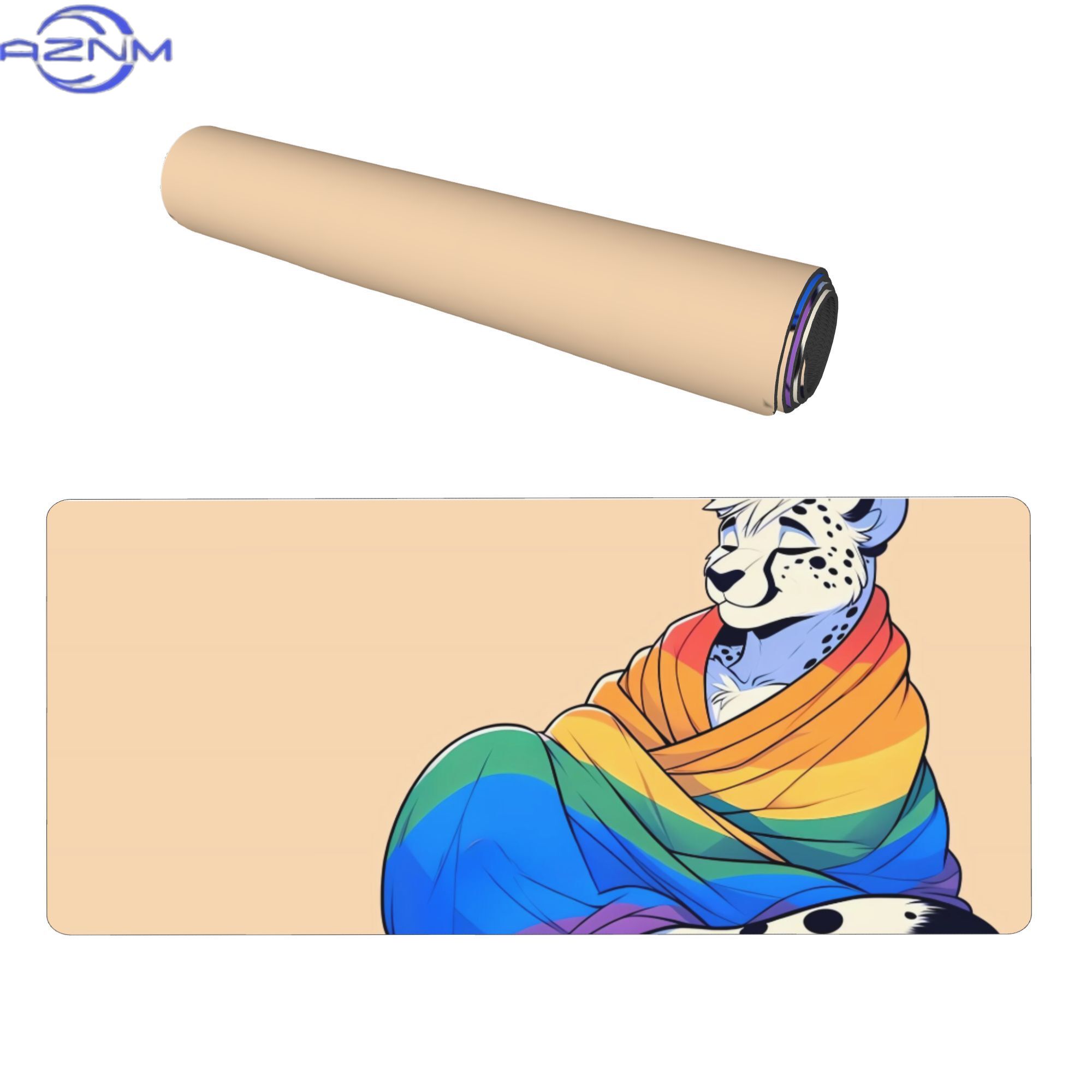 Comfortabele, pluizige, LGBTQ  - Desk Corner Mat recensie en prijs