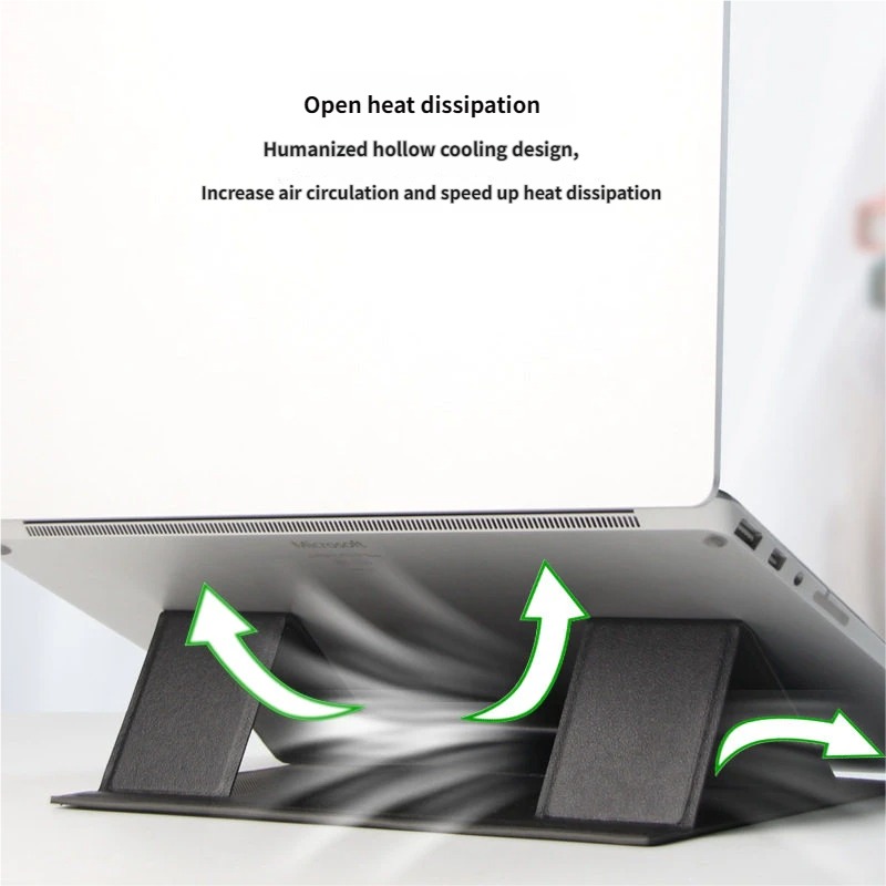 Opvouwbare PU-lederen laptopst - Desk Corner Mat recensie en prijs